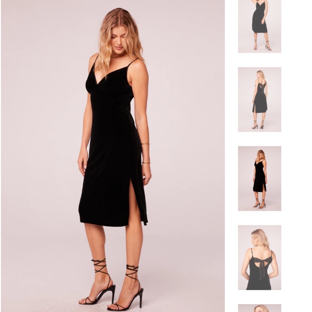 Band of the free velvet dress